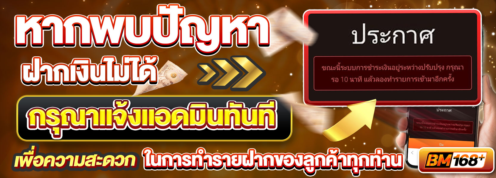 พบปัญหา